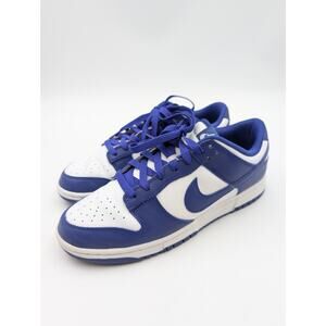 Nike Dunk Low Retro Shoes White Denim Turquoise DV0833-106 Men's Size US8.5 EU42